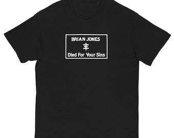 ブライアン・ジョーンズ、Tシャツ、まばゆいばかりのグリッター