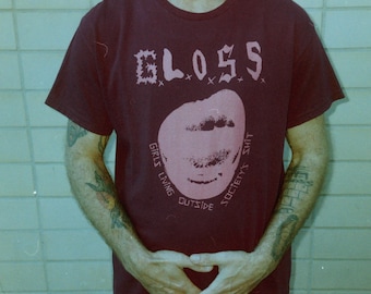 G.L.O.S.S. T-Shirt: Queer Hardcore Punk Tee