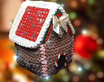 Basket - Christmas gingerbread house