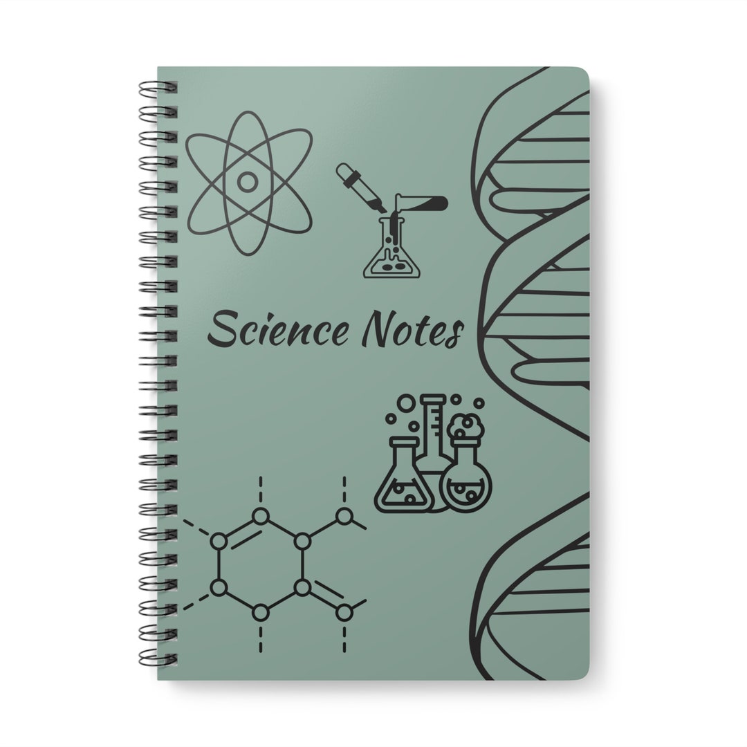 Science Notebook, A5 - Etsy