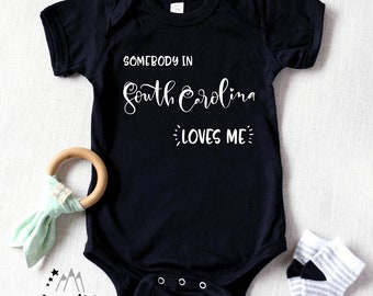 My Uncle in South Carolina Loves Me Toddler//Kids Sporty T-Shirt