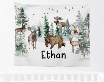 boy nursery tapestry