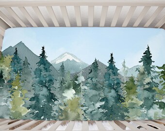 nature crib bedding