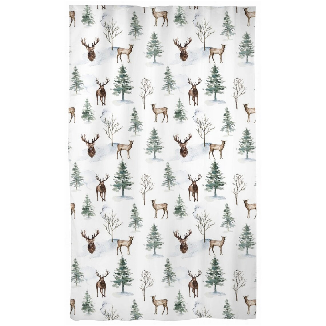 Deer Curtains Blackout curtains nursery Kids sheer curtains Etsy