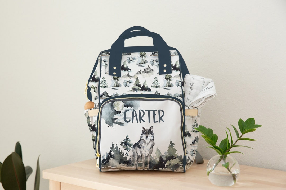 Hunting Wolves II Diaper Bag main image 0