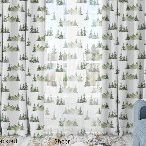Sheer Camping Curtains Etsy
