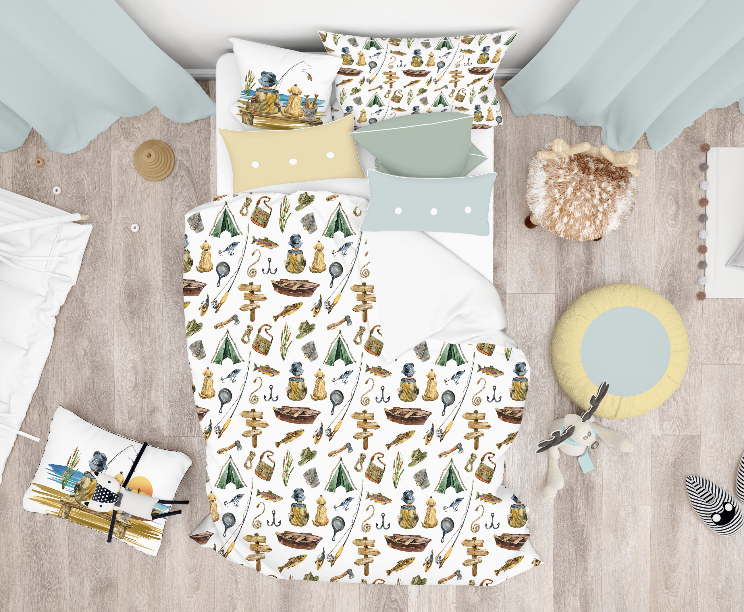 Dog Twin Bedding