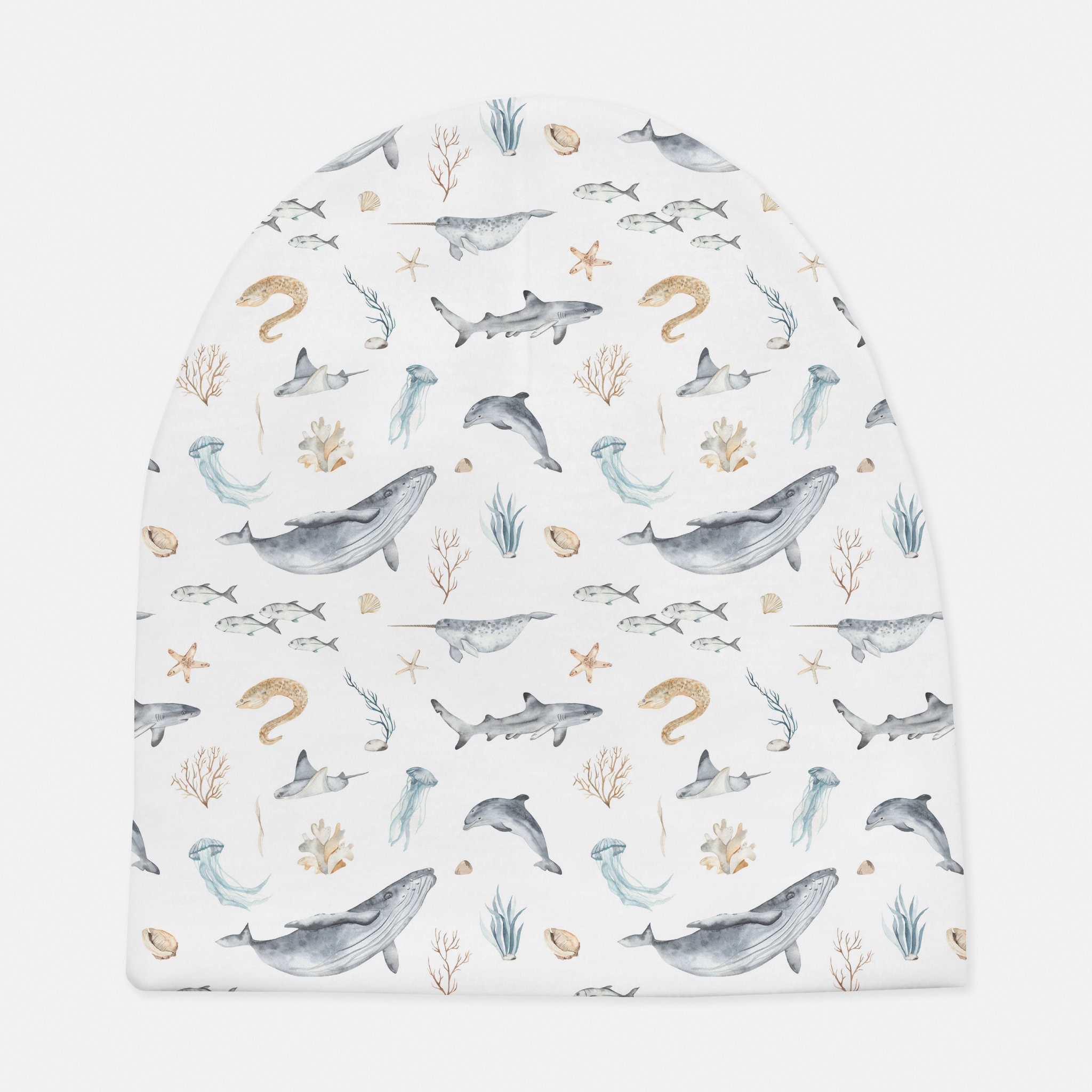 Ocean Swaddle Set Newborn Hospital Swaddle Set Boy Under the Etsy