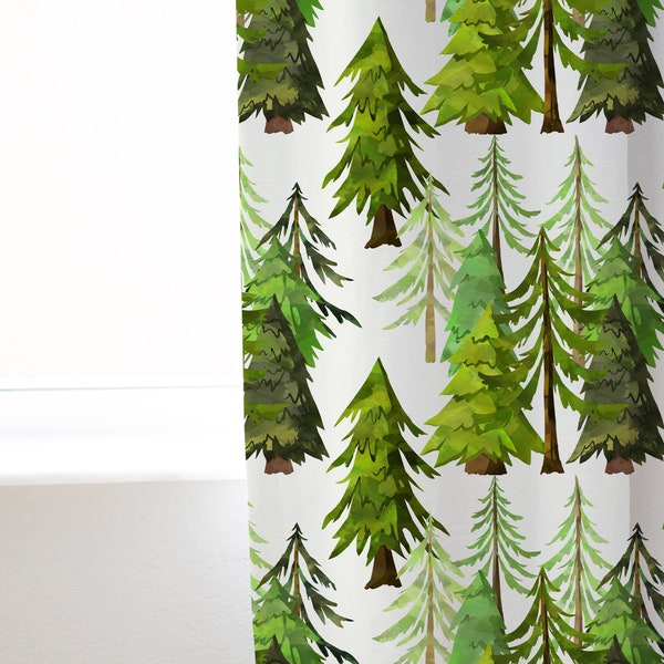 Tree Curtains Etsy