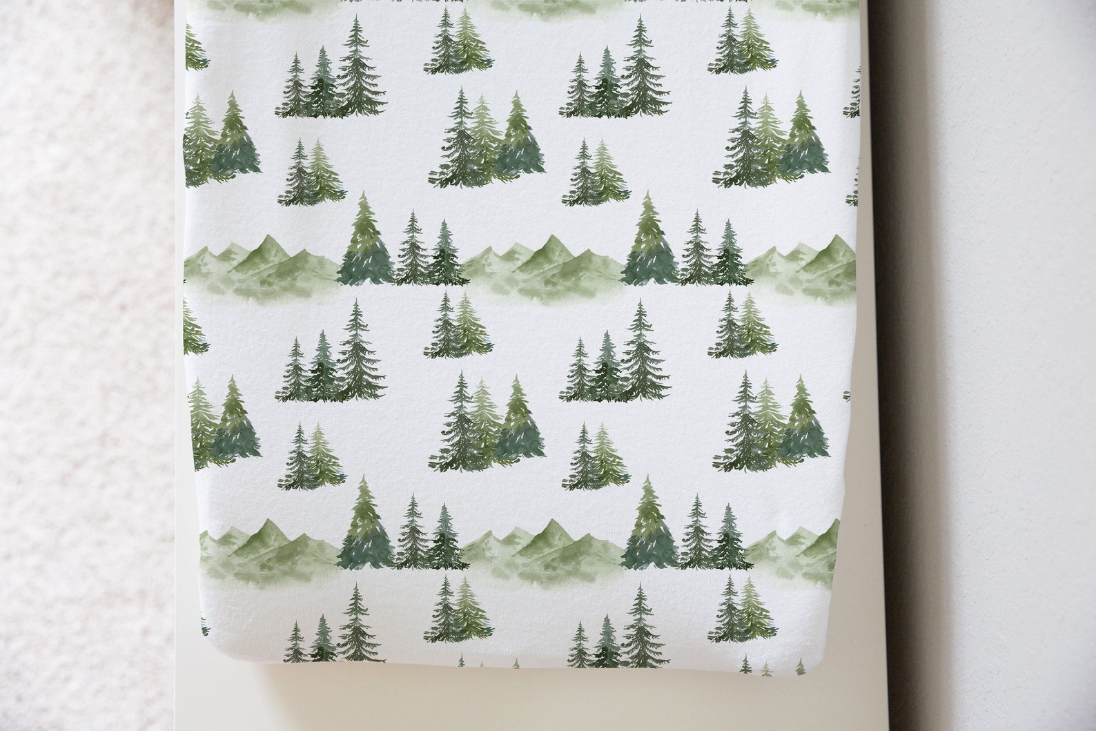 Forest Changing Pad Cover Woodland baby gifts Wilderness Etsy.de