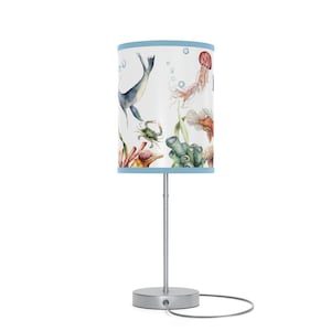 Under the Sea Lamp, Ocean Nursery Lamp, Sea Lamp, Underwater Nursery ...