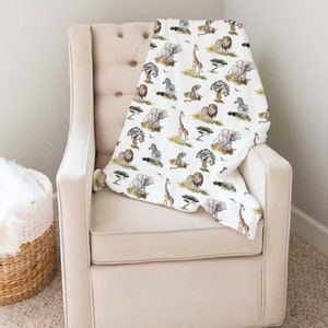 Animal Safari Blanket