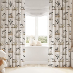 Mallard duck blackout curtain, Duck hunting curtain, Hunting nursery decor, Boys room curtain, Hunting blackout curtain, Duck nursery Hunter