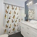 Duck Shower Curtain, Mallard Duck Curtain, Duck Bathroom Decor ...