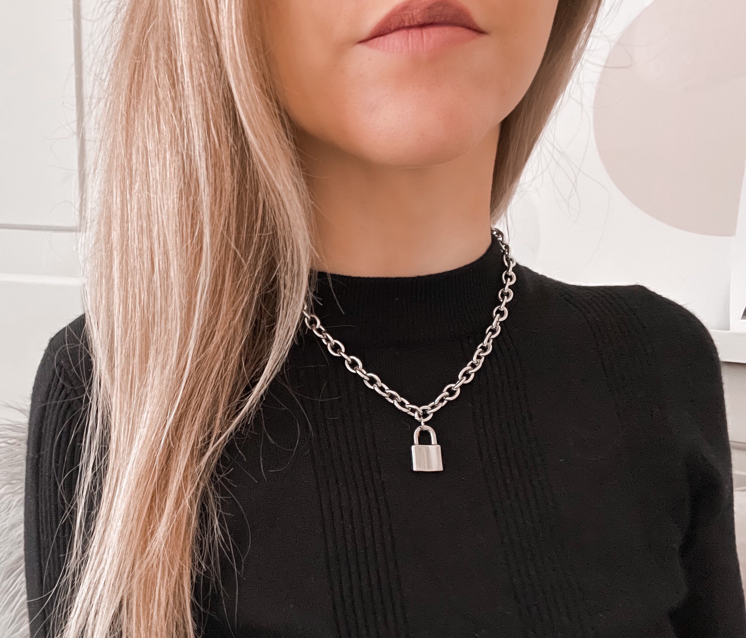 Vivienne westwood padlock necklace - Etsy 日本
