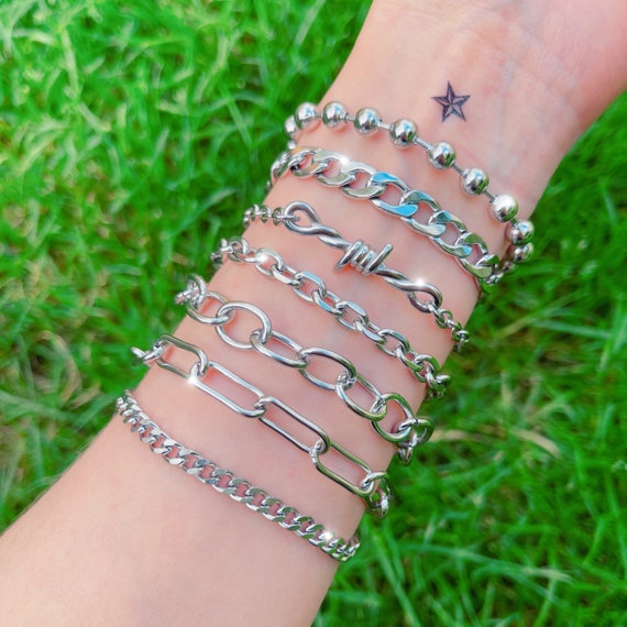Silver Barbed Wire Bracelet – Astro Jewelers