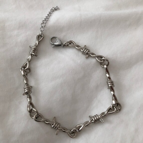 Barbed on sale wire anklet