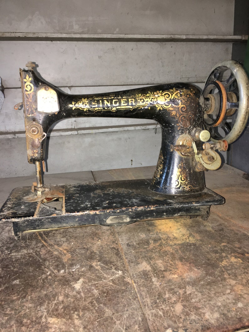 Early 1900s Singer Sewing Machine Etsy UK