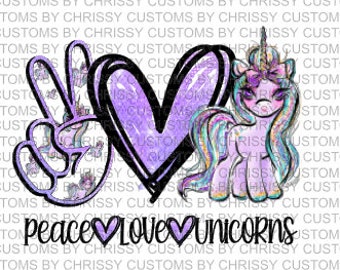 Free Free 299 Peace Love Unicorn Svg SVG PNG EPS DXF File