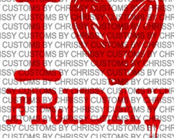 Me encanta el viernes PNG, JPEG, SVG