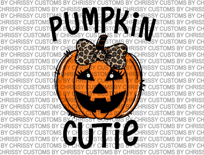 Pumpkin Cutie PNG, SUBLIMATION