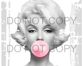 Monroe Distressed PNG, JPEG, SUBLIMATION