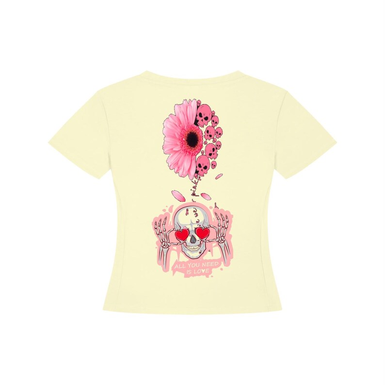 レディース テンセル ベビーTシャツ 画像 6