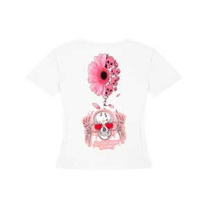 レディース テンセル ベビーTシャツ 画像 4