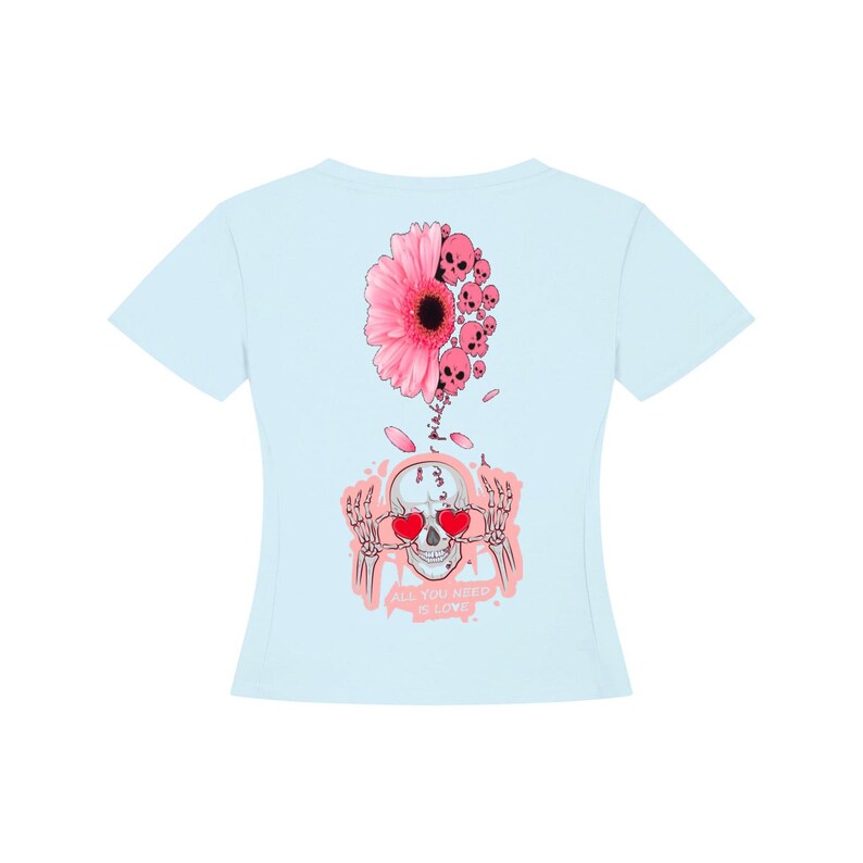 レディース テンセル ベビーTシャツ 画像 8