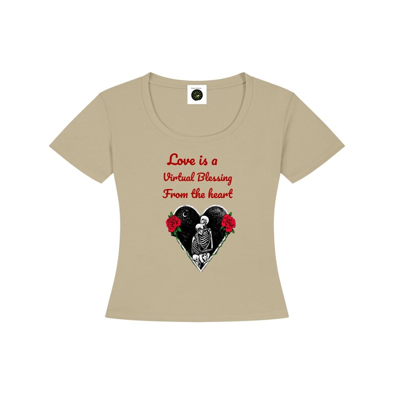 レディース テンセル ベビーTシャツ 画像 9