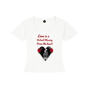 レディース テンセル ベビーTシャツ 画像 3