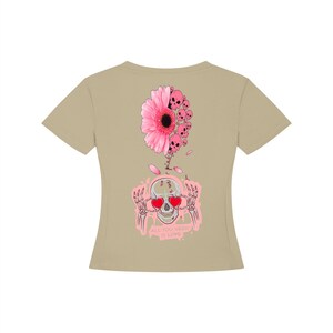 レディース テンセル ベビーTシャツ 画像 10