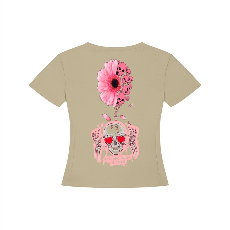 レディース テンセル ベビーTシャツ 画像 10