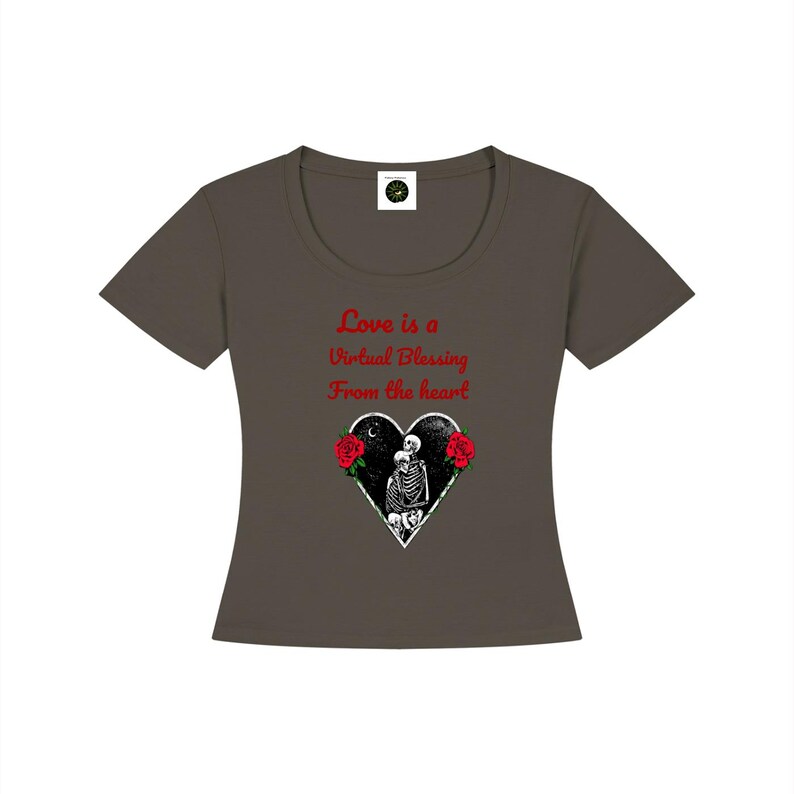 レディース テンセル ベビーTシャツ 画像 11