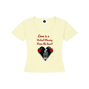 レディース テンセル ベビーTシャツ 画像 5