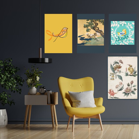 Printable Gallery Wall Art Set Etsy
