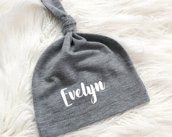 personalised baby beanie hat
