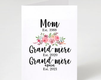 Maison Cartes De Voeux Papeterie Maman Mam Personnalise Mamie Carte Meres Jour Ou Anniversaire Mamie Nanna