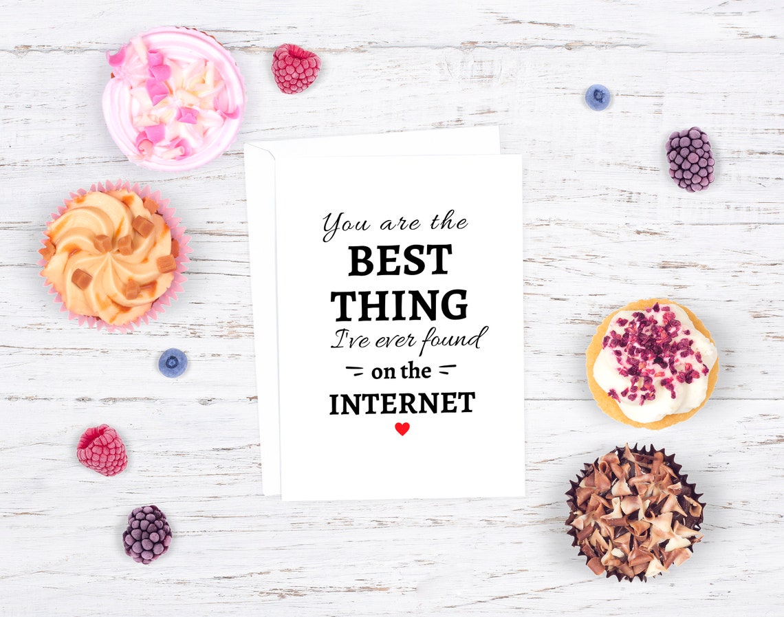 Best Thing On The Card Dating Birthday Etsy