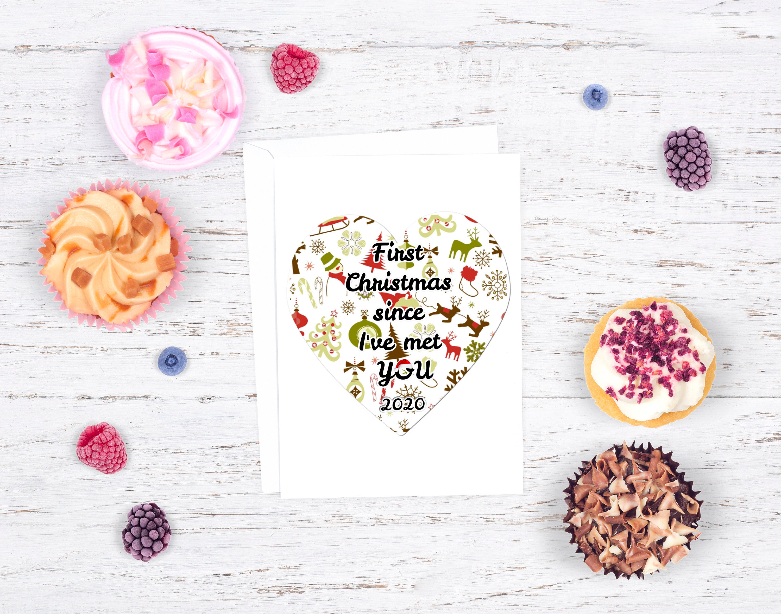 First Christmas Together Card Couple Christmas Birthday Card | Etsy