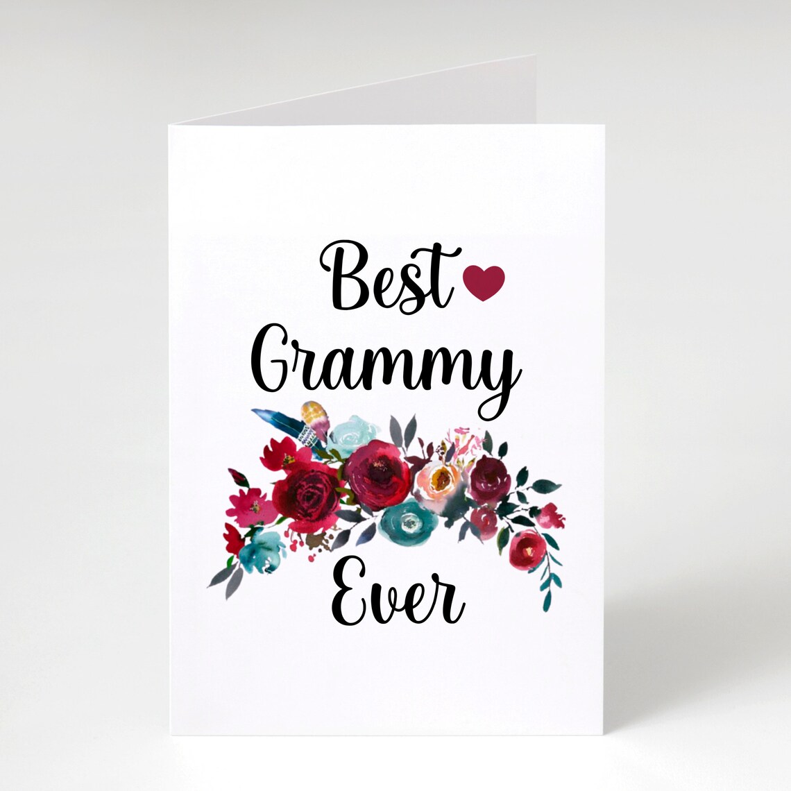 special for her birthday card grandma folding card grandma