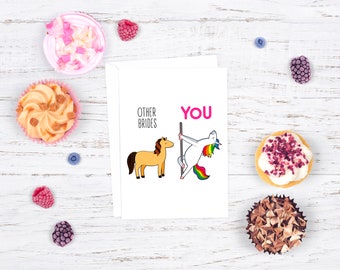 Funny Bride Card, Bride Card, Bride Bridal Shower Card, Funny Bride Gift, Bride Card