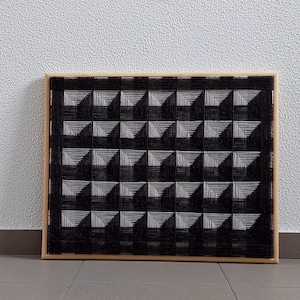 Wall Hanging  3D Decoration/Home Decoration/Wool Picture/Gift/ Handmade /Modern Textile/Textile Wall art Framed/Weaving Textile