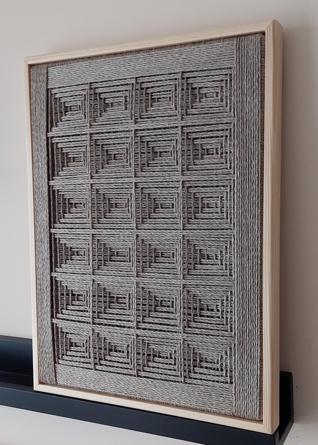 Modern Wall Hanging/home Decoration/minimalist Modern Textile/wall ... - Textured Wall Hanging Decor For Small Modern Apartments