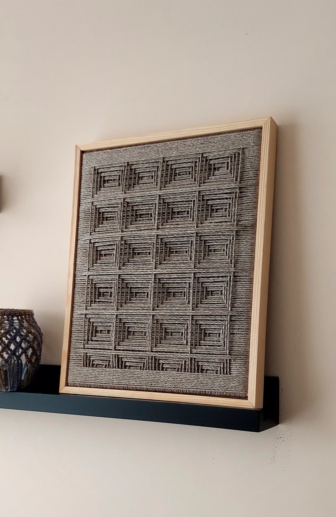 Modern Wall Hanging/home Decoration/minimalist Modern Textile/wall ...