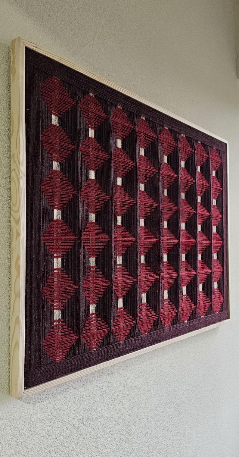 3D Weaving Textile/wall Art Frames/home Decoration/weaving Textile ...