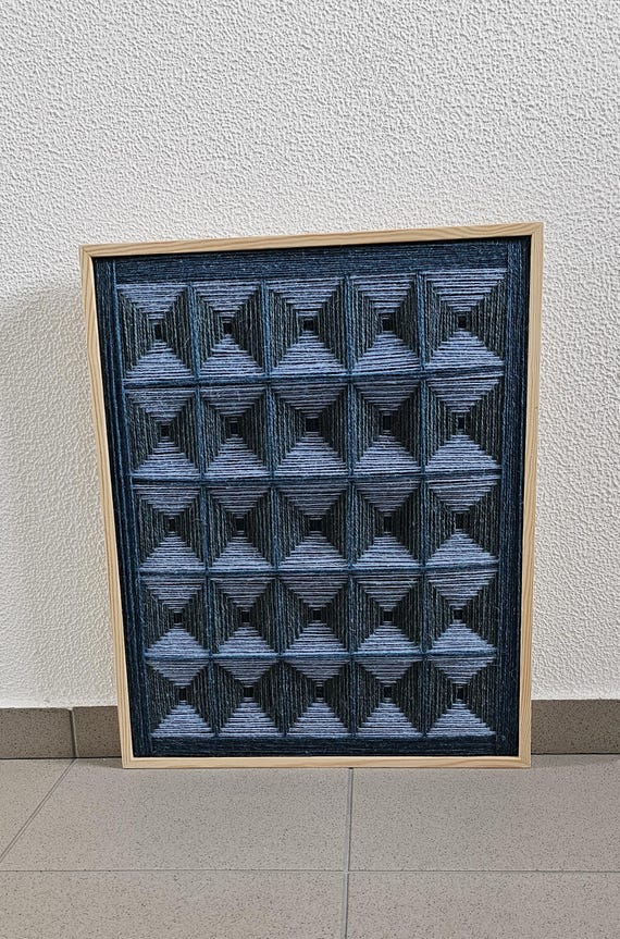 Wall Hanging Natural Textile/Hand Woven Textile/Fiber Wall Art/Modern Textile/Home Decoration/3D  woven Textile/Wool Fiber Wall Hanging