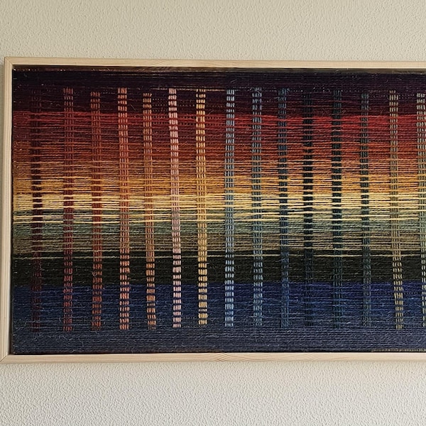 Modern wall hanging/handmade deco/textile decoration/homedecor/