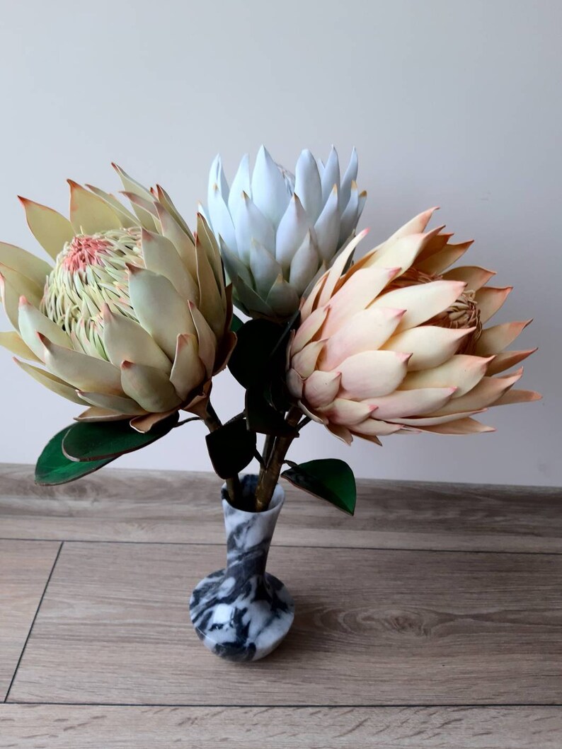 Artificial King Protea, Flower Protea, Centrepiece Etsy