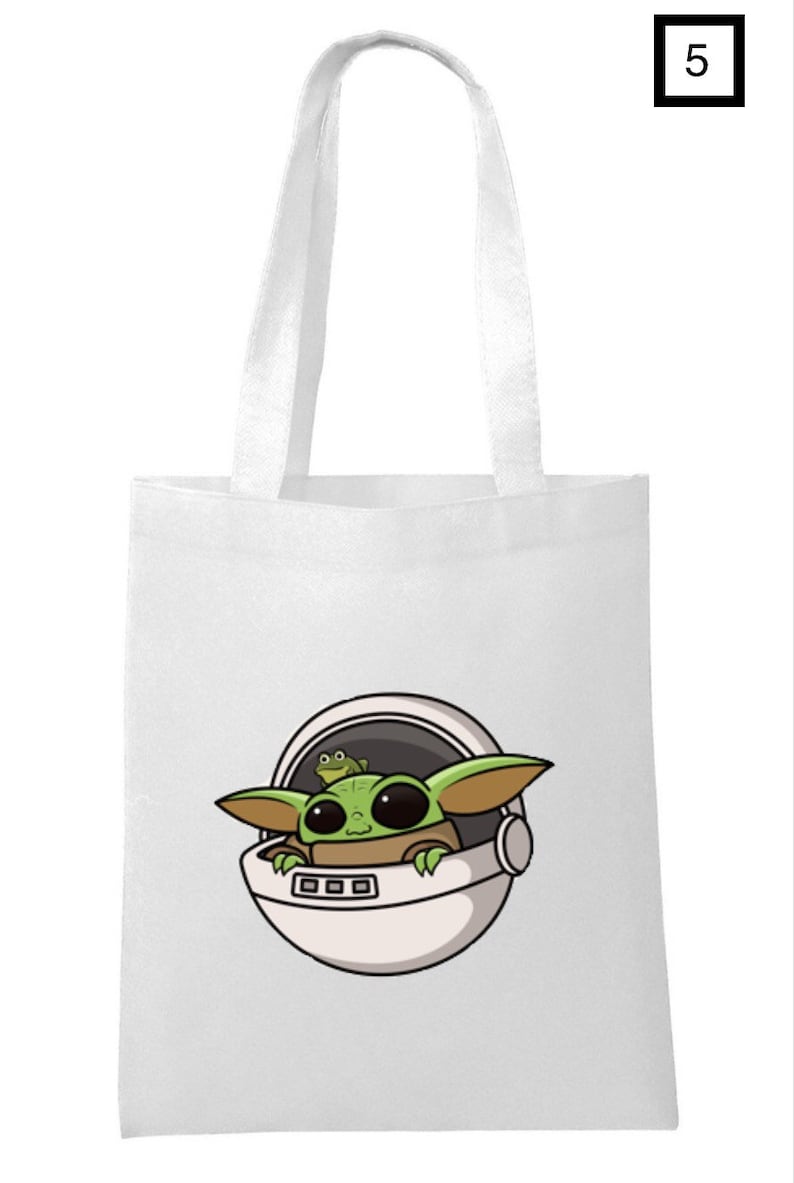 New Star Wars Baby Yoda Tote Bag Etsy